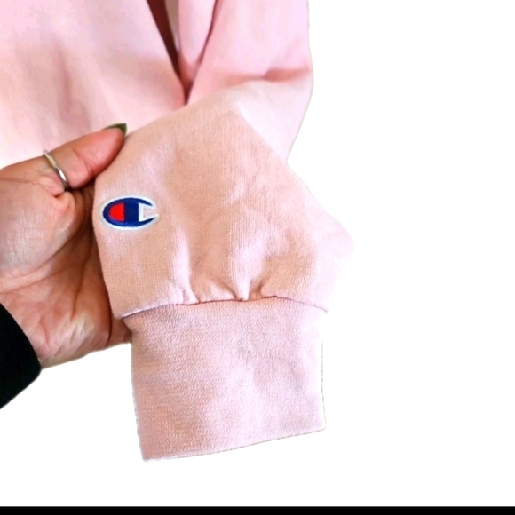 Champion Womens Pink Georgetown Hoyas Crew Neck Classic Collegiate  Sweatshirt M - Picture 5 of 13